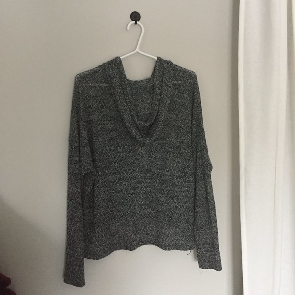 Chandail manche longue gris chiné - Picture 2 of 2